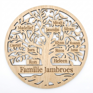 Familieboom gepersonaliseerd